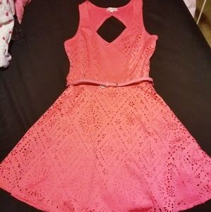 Pink Candie's Dress with belt